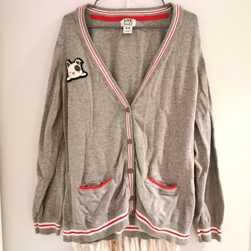 Ellen DeGeneres cardigan